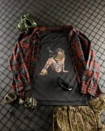 Тактична футболка Born of War Woman Coolmax Grey
