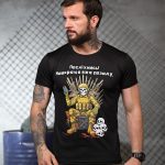 Тактична вологовідвідна футболка «Посміхнись» Black