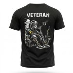 Тактична футболка Coolmax "Veteran" чорна
