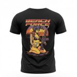 Тактична футболка Coolmax "Beach force" чорна