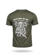 Тактична футболка Coolmax "Death from the sky" олива