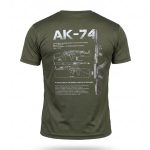 Тактична футболка Selion «АК-74» Coolmax Oliva