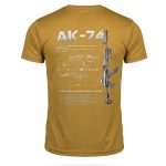 Тактична футболка Selion «АК-74» Coolmax Coyot