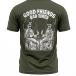 Тактична футболка Coolmax "Friends" оливкова