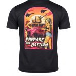 Тактична футболка Coolmax "Prepare for battle" чорна