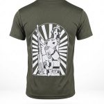 Тактична футболка Coolmax "Gun" оливкова