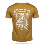 Тактична футболка Coolmax "Death from the sky" койот