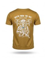 Тактична футболка Coolmax "Death from the sky" койот