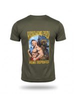 Тактична футболка Selion «Козацькому роду» Coolmax Oliva