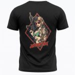 Тактична футболка Coolmax "Just don’t" чорна
