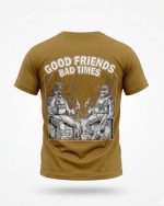 Тактична футболка Coolmax "Friends" койот