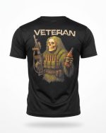Тактична футболка Coolmax "Veteran" чорна
