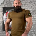 Бавовняна тактична футболка Necronomicon Stone Coyote
