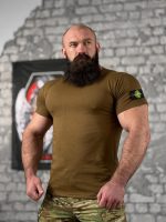Бавовняна тактична футболка Necronomicon Stone Coyote