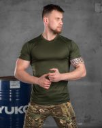 Футболка паровідвідна олива animal РН7546