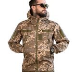 Демісезонна тактична куртка Softshell Pixel