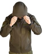 Демісезонна тактична куртка Softshell Olive - Зображення 4