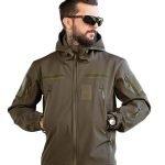 Демісезонна тактична куртка Softshell Olive