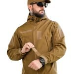 Демісезонна тактична куртка Softshell Coyote