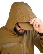 Демісезонна тактична куртка Softshell Coyote - Зображення 4
