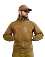 Демісезонна тактична куртка Softshell Coyote - Зображення 3