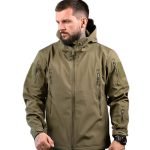 Демісезонна тактична куртка Lincoln Softshell Olive