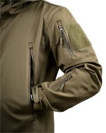 Демісезонна тактична куртка Lincoln Softshell Olive - Зображення 10