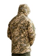 Зимова тактична куртка Softshell + Omni-Heat -20°C Піксель ММ-14 - Зображення 5