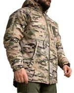 Зимова тактична куртка Softshell + Omni-Heat -20°C Мультикам - Зображення 4