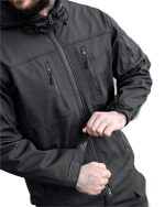 Демісезонна тактична куртка Maximus Softshell Dark Grey - Зображення 7