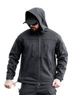 Демісезонна тактична куртка Maximus Softshell Dark Grey - Зображення 3