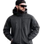 Демісезонна тактична куртка Maximus Softshell Dark Grey