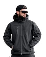 Демісезонна тактична куртка Maximus Softshell Dark Grey