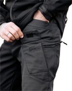 Тактичні штани Maximus Softshell з флісовою підкладкою Темно - Зображення 3