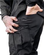 Тактичні штани Maximus Softshell з флісовою підкладкою Темно - Зображення 4