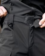 Тактичні штани Maximus Softshell з флісовою підкладкою Темно - Зображення 5