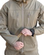 Демісезонна тактична куртка Maximus Softshell Coyote - Зображення 5