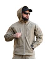 Демісезонна тактична куртка Maximus Softshell Coyote
