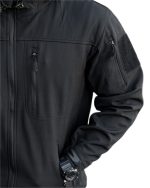 Демісезонна тактична куртка Maximus Softshell Black - Зображення 3
