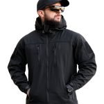 Демісезонна тактична куртка Maximus Softshell Black