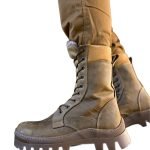 Тактичні черевики All-Terrain Winter з натурального нубуку та хутра