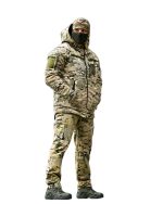 Зимовий тактичний костюм Gamma Force Softshell + Omni-Heat + Slimtex Мультикам - Зображення 4