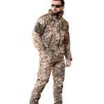 Демісезонний тактичний костюм Dementioz Softshell Піксель