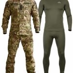 Комплект Тактичний костюм та термобілизна Vaude Multicam MM-25