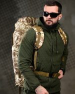 Рюкзак тактичний 70 л. із зносостійкого, водонепроникного матеріалу ПІКСЕЛЬ - Зображення 8