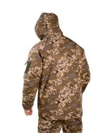 Зимова тактична куртка Softshell + Omni-Heat -20°C Піксель - Зображення 7