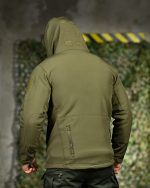 Демісезонна тактична куртка Silver Knight Windstopper Softshell Olive - Зображення 4