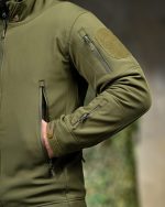 Демісезонна тактична куртка Silver Knight Windstopper Softshell Olive - Зображення 6