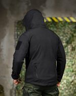 Демісезонна тактична куртка Silver Knight Windstopper Softshell Black - Зображення 3
