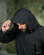 Демісезонна тактична куртка Silver Knight Windstopper Softshell Black - Зображення 9